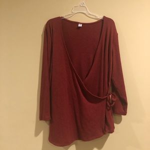Old Navy 2x wrap top